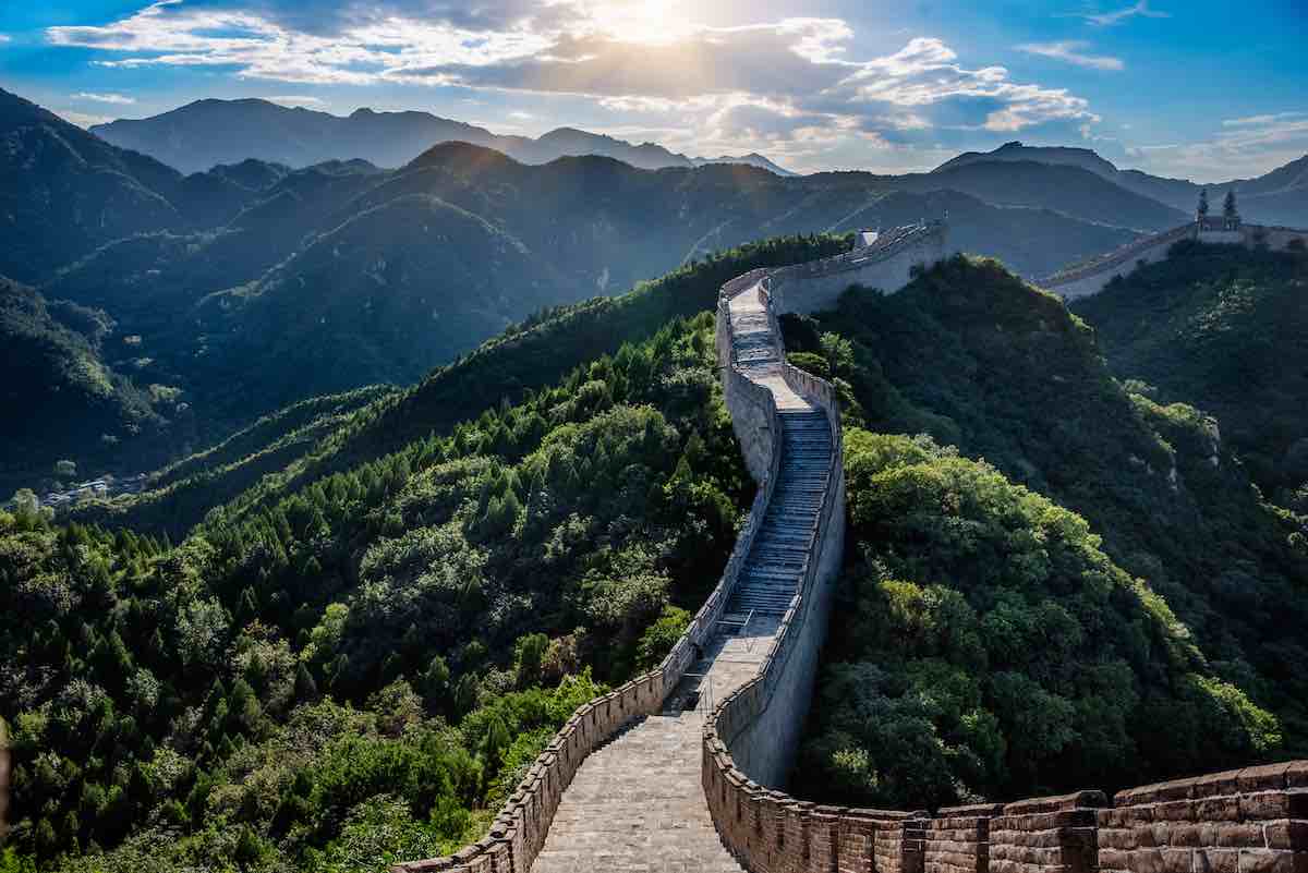 recorrido gran muralla china