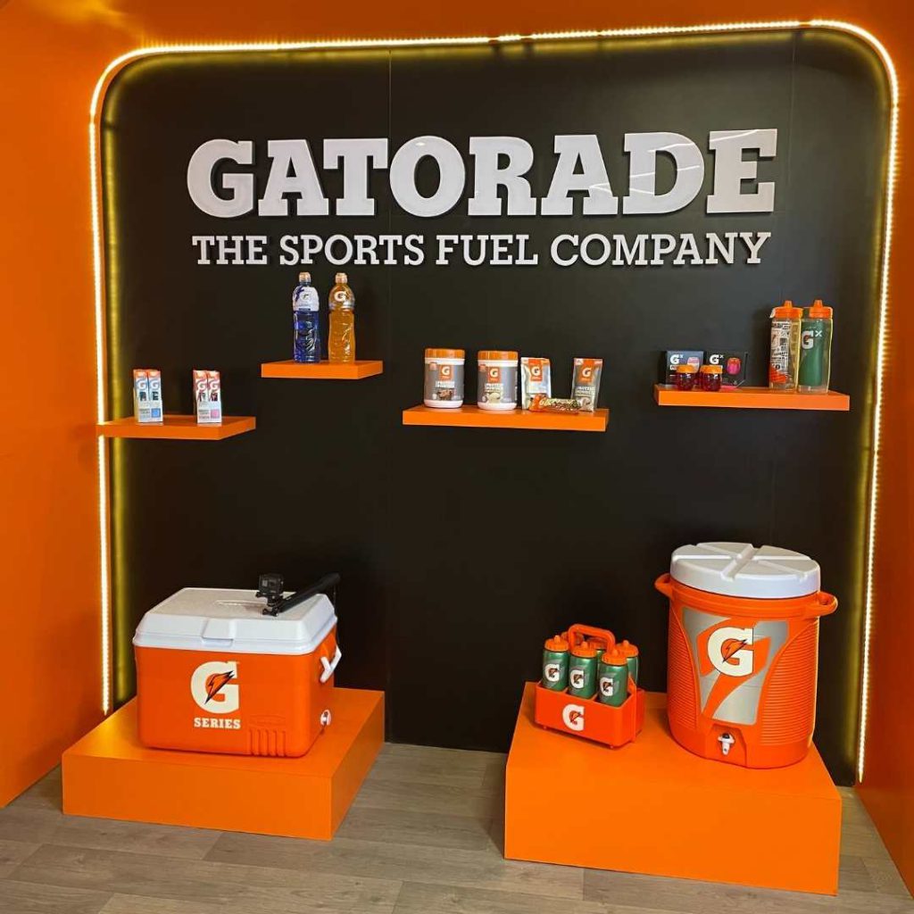 El Gatorade Performance hub un espacio estilo galería, donde los visitantes podrán hacer un recorrido por la historia científica de la marca, y su portafolio completo de productos.