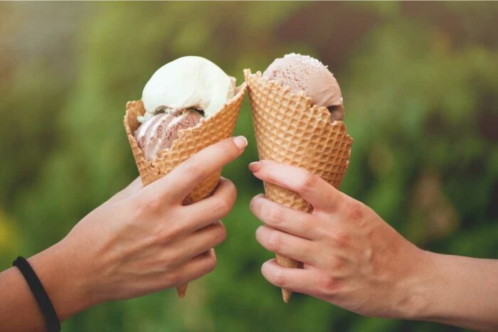 El consumo de 100g del helado supone un aporte máximo del 15% del total de calorías que necesitamos diariamente, así que puede integrarse a la dieta sin ningún problema.