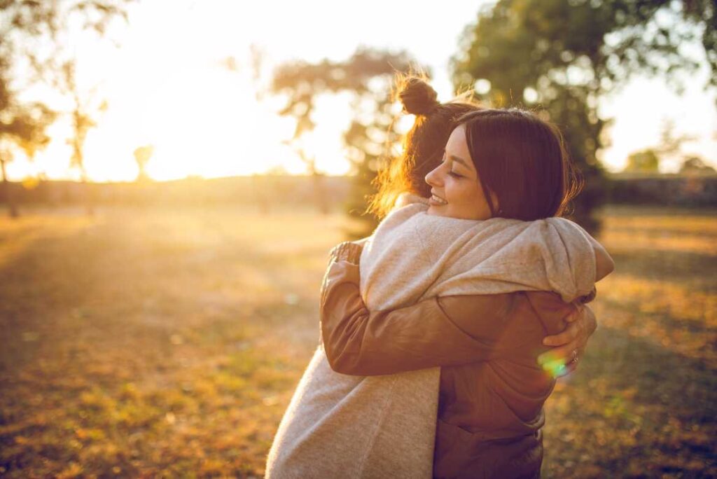 Tipos de abrazos y cuántos necesitas al día para ser feliz