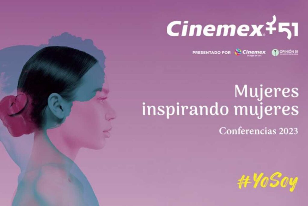 La primera conferencia de Cinemex + 51 será el 19 de abril y será impartida por Barbara Anderson.