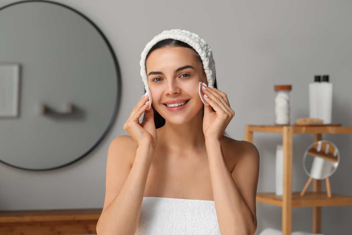 El uso del agua micelar en la cara no sustituye el lavado con jabón especial y agua. 